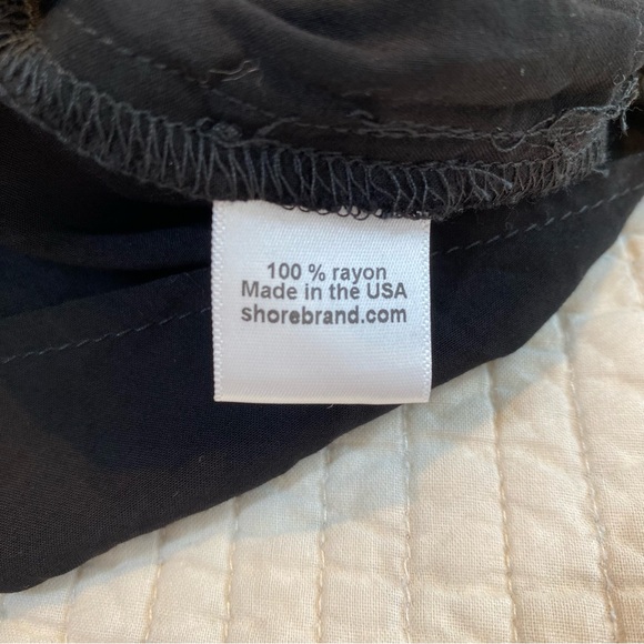 Shore Black Mallorca High Waist Flowy Shorts Size XS - Picture 12 of 16